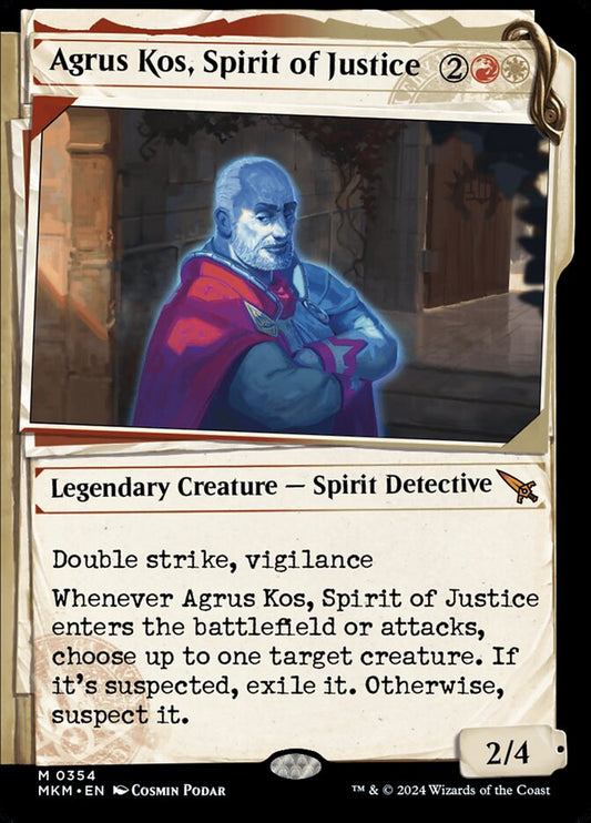 Agrus Kos, Spirit of Justice (Showcase): Murders at Karlov Manor