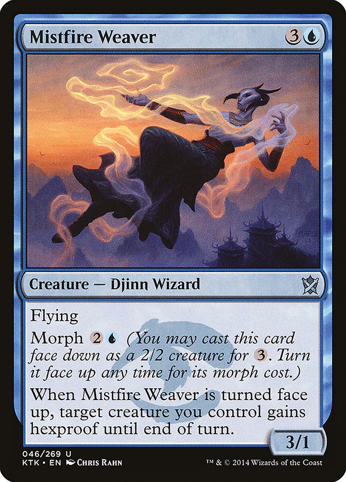 Mistfire Weaver - (Foil): Khans of Tarkir