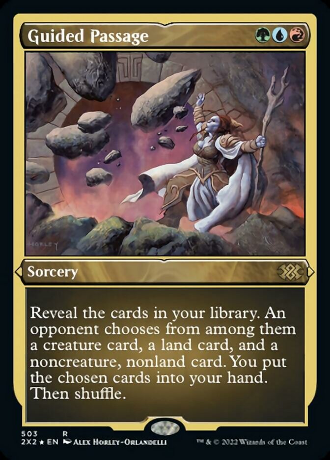 Guided Passage (Foil Etched) - (Foil): Double Masters 2022
