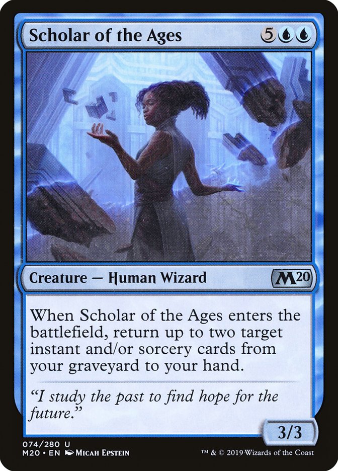Scholar of the Ages - (Foil): Core Set 2020