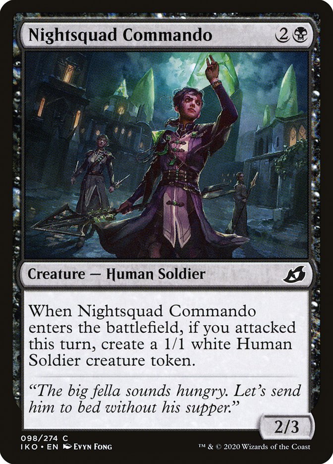 Nightsquad Commando - (Foil): Ikoria: Lair of Behemoths