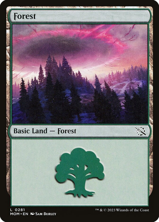 Forest (#281) (Regular Art) - (Foil): March of the Machine