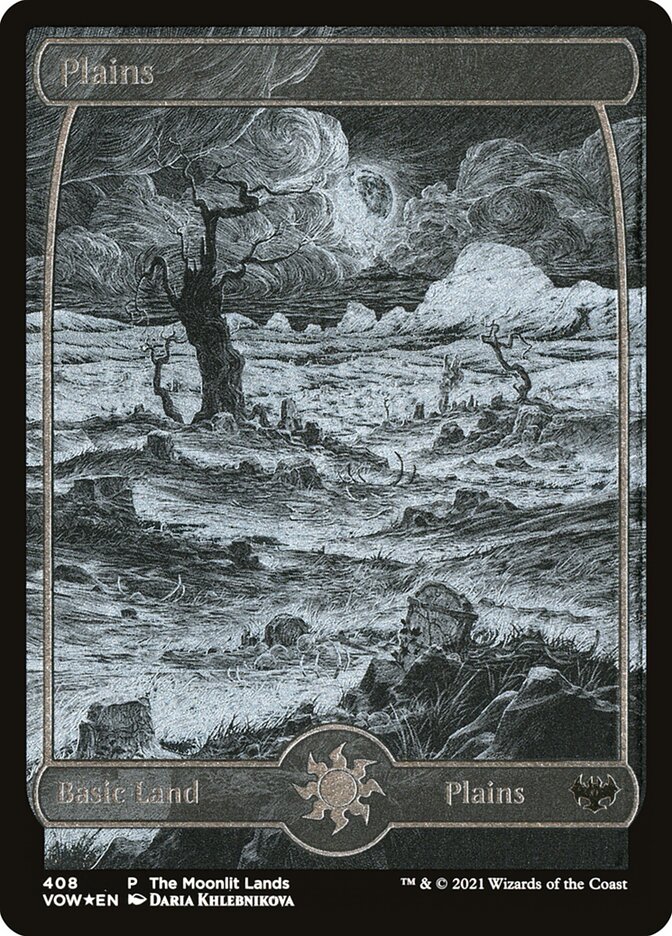 Plains - (Foil): Innistrad: Crimson Vow