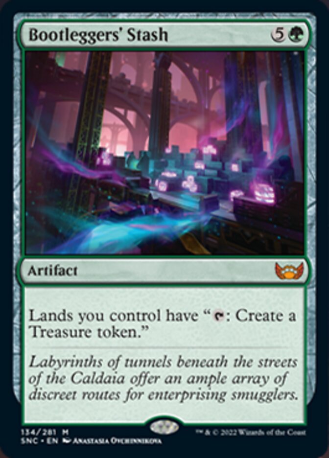 Bootleggers' Stash - (Foil): Streets of New Capenna