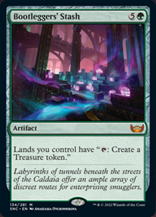 Bootleggers' Stash - (Foil): Streets of New Capenna