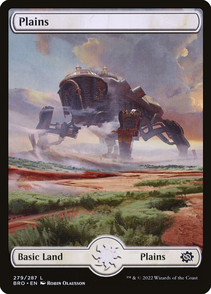 Plains (Full Art) (#279) - (Foil): The Brothers' War