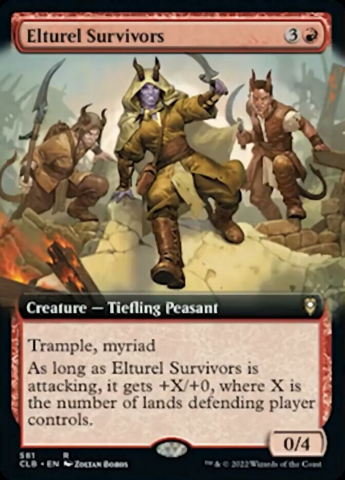 Elturel Survivors (Extended Art): Commander Legends: Battle for Baldur's Gate