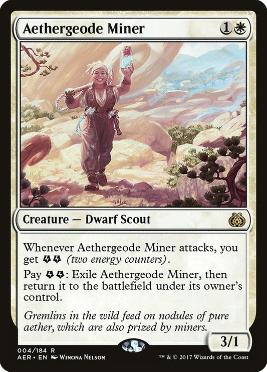 Aethergeode Miner - (Foil): Aether Revolt