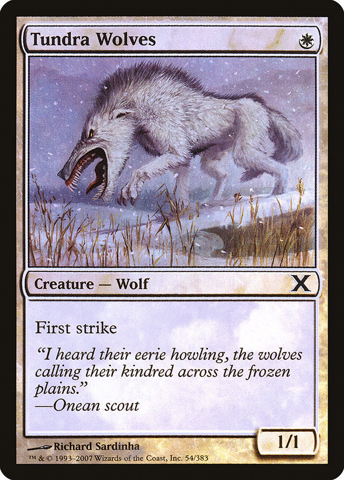 Tundra Wolves - (Foil): Tenth Edition
