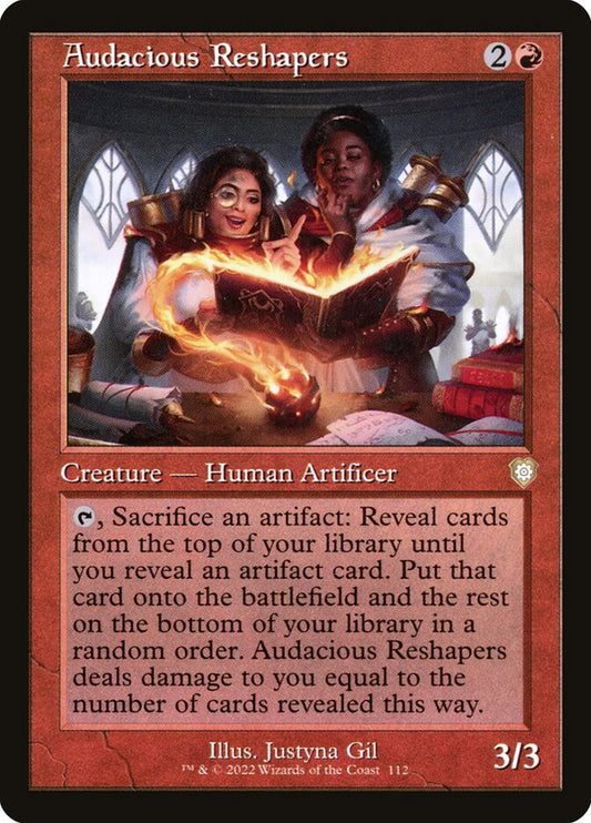 Audacious Reshapers (Retro Frame): The Brothers' War Commander
