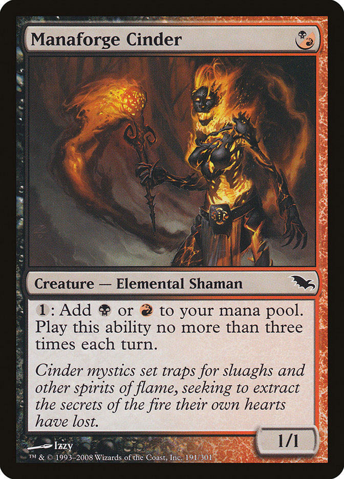Manaforge Cinder - (Foil): Shadowmoor