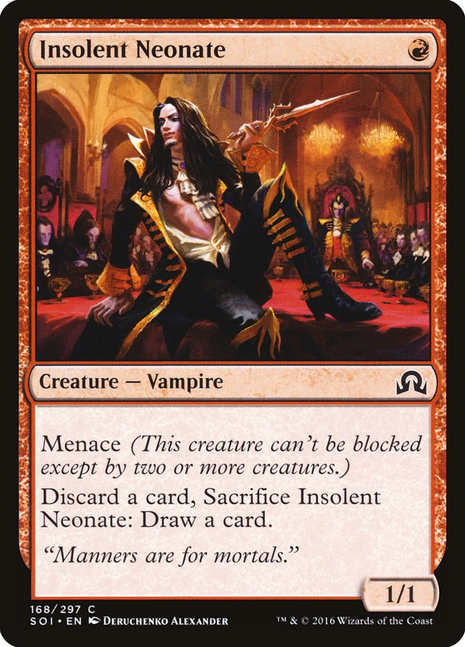 Insolent Neonate - (Foil): Shadows over Innistrad
