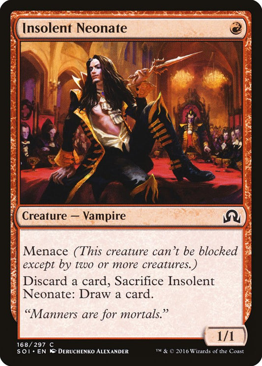 Insolent Neonate - (Foil): Shadows over Innistrad