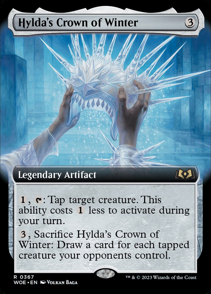 Hylda's Crown of Winter (Extended Art): Wilds of Eldraine