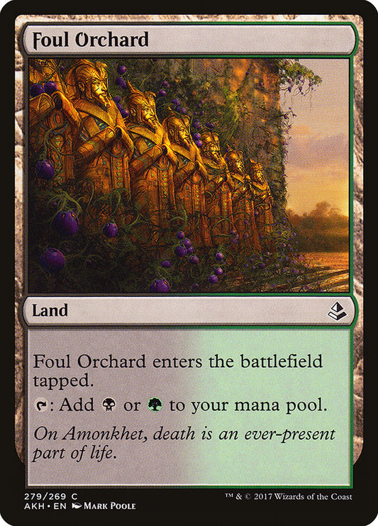 Foul Orchard (Planeswalker Deck): Amonkhet