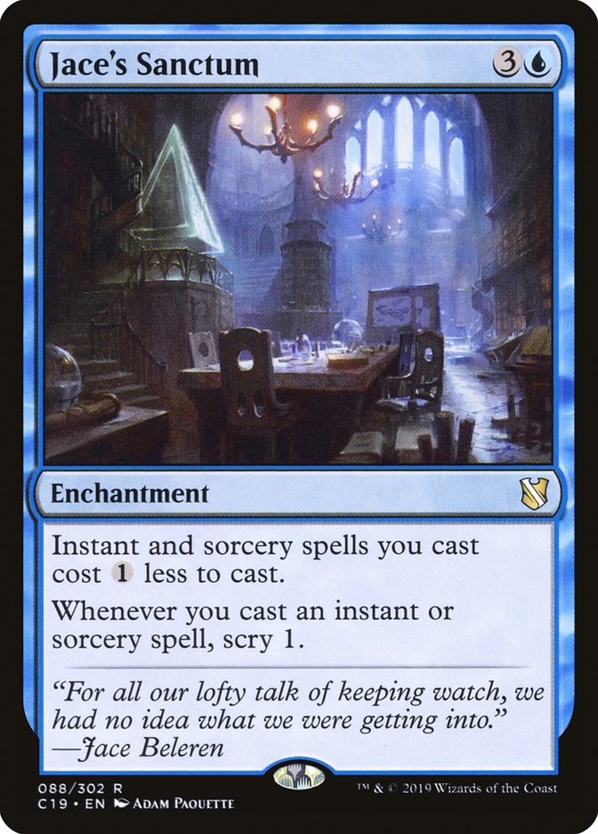 Jace's Sanctum: Commander 2019