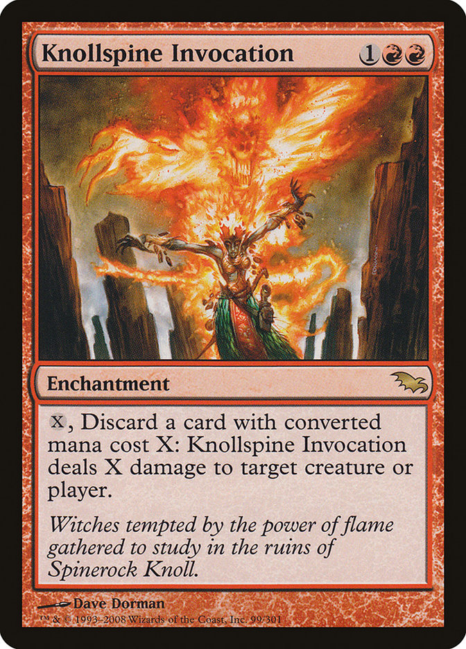 Knollspine Invocation - (Foil): Shadowmoor