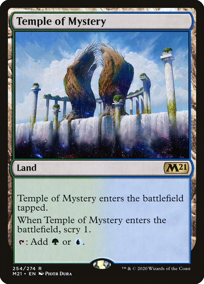 Temple of Mystery - (Foil): Core Set 2021