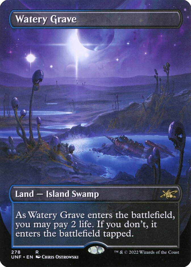 Watery Grave (Borderless): Unfinity