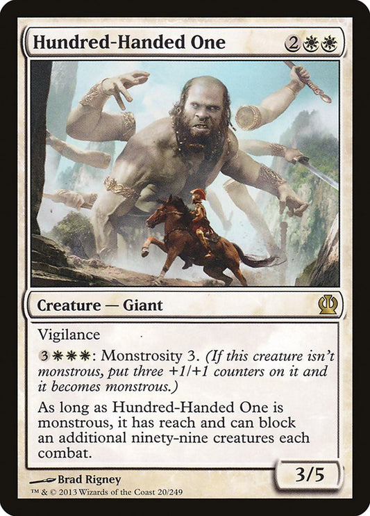 Hundred-Handed One - (Foil): Theros