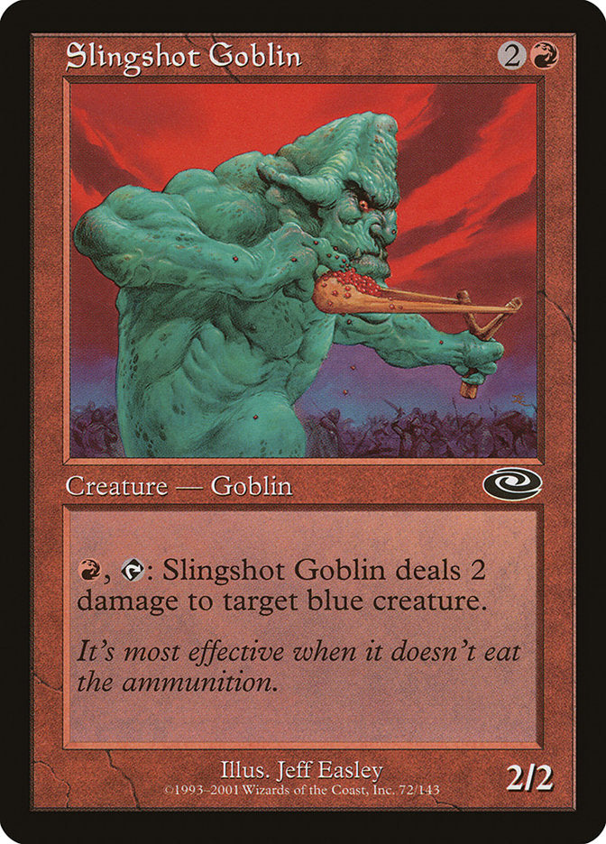 Slingshot Goblin - (Foil): Planeshift