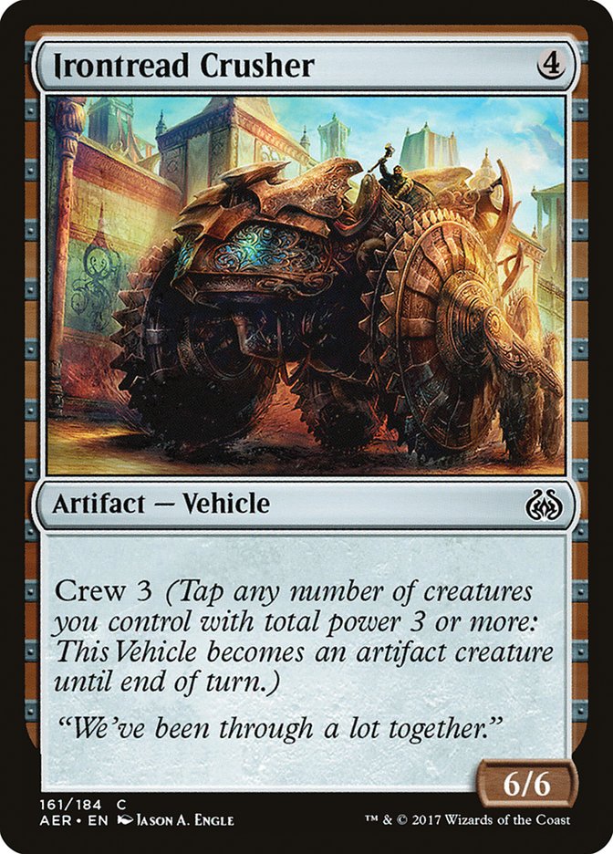 Irontread Crusher - (Foil): Aether Revolt