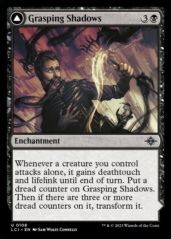 Grasping Shadows // Shadows' Lair: Lost Caverns of Ixalan