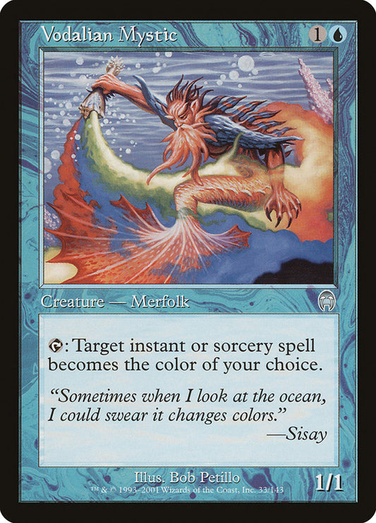 Vodalian Mystic - (Foil): Apocalypse
