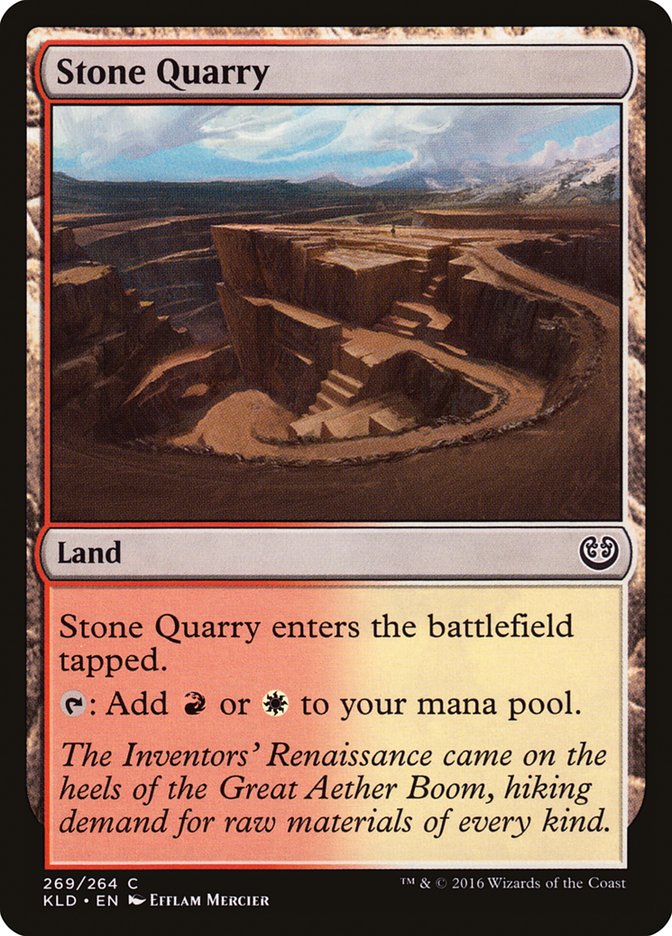Stone Quarry (Planeswalker Deck): Kaladesh