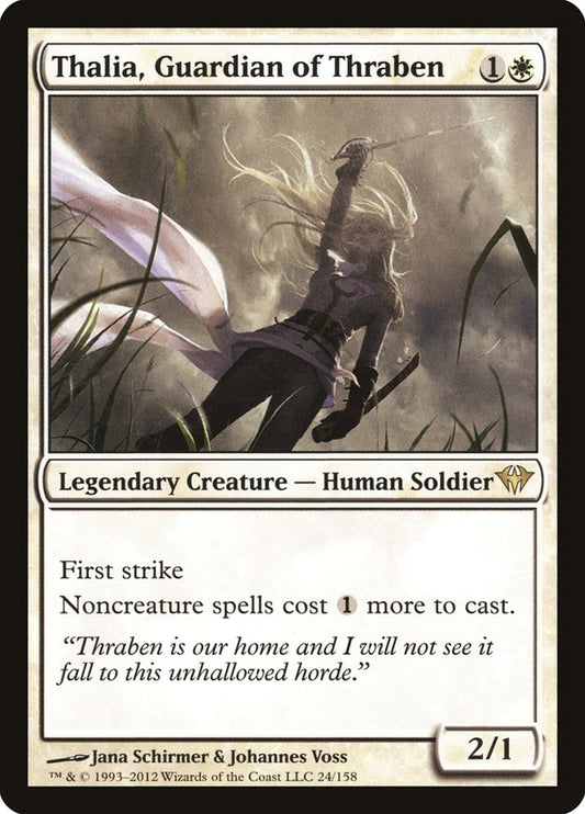 Thalia, Guardian of Thraben - (Foil): Dark Ascension