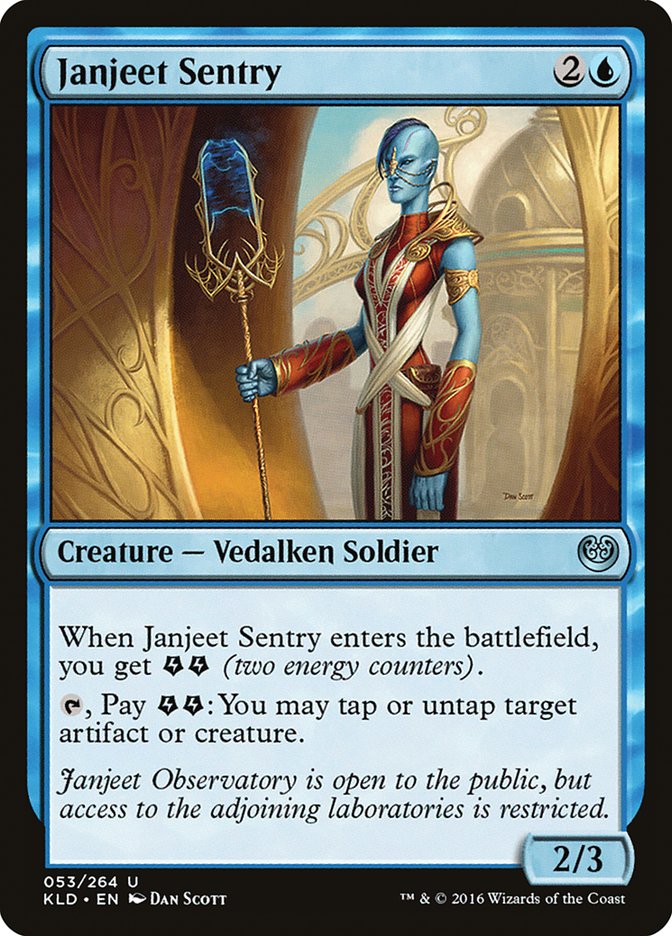 Janjeet Sentry - (Foil): Kaladesh
