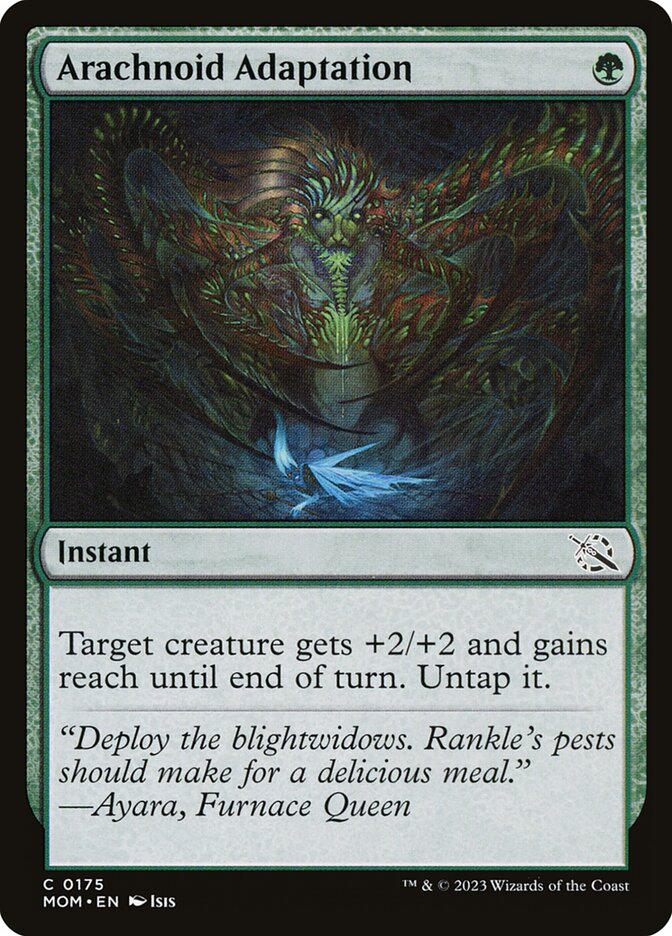 Arachnoid Adaptation: March of the Machine