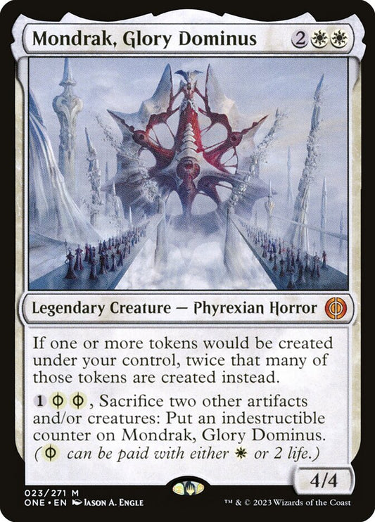 Mondrak, Glory Dominus - (Foil): Phyrexia: All Will Be One