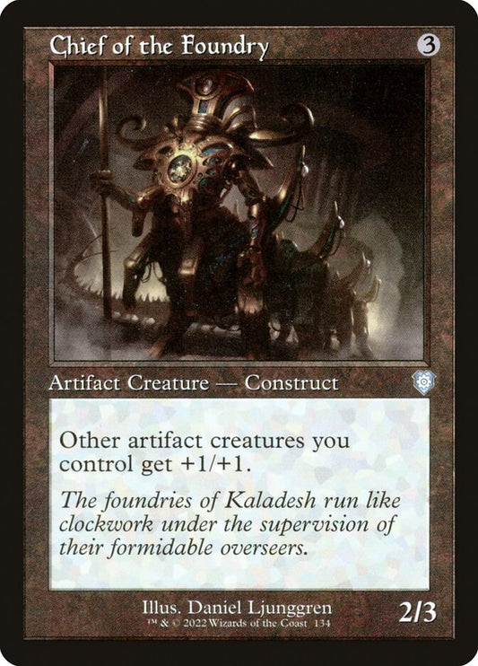 Chief of the Foundry (Retro Frame): The Brothers' War Commander