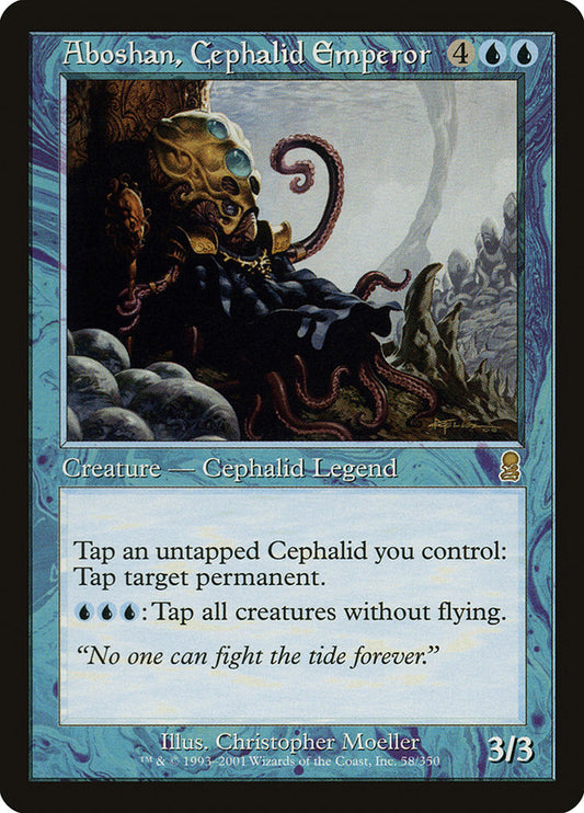 Aboshan, Cephalid Emperor - (Foil): Odyssey