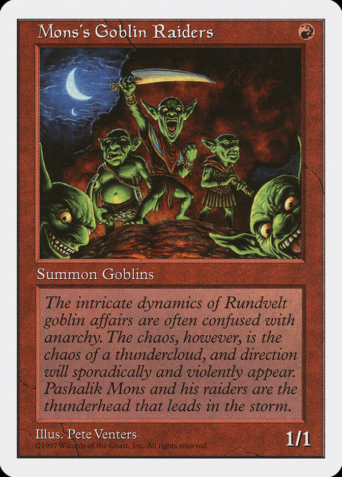 Mons's Goblin Raiders: Fifth Edition
