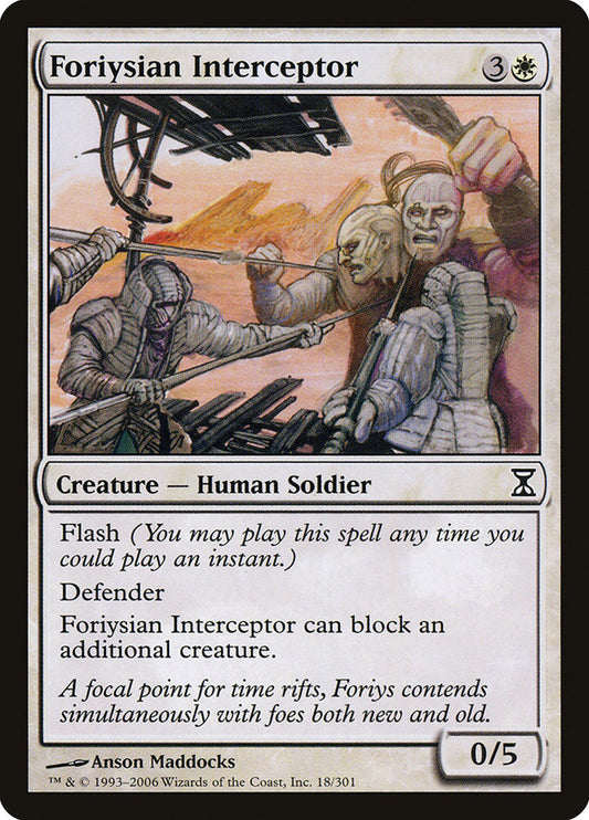 Foriysian Interceptor - (Foil): Time Spiral