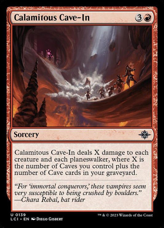 Calamitous Cave-In: Lost Caverns of Ixalan