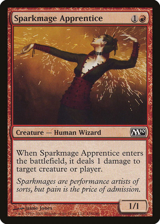 Sparkmage Apprentice - (Foil): Magic 2010