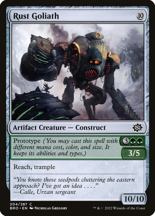Rust Goliath - (Foil): The Brothers' War