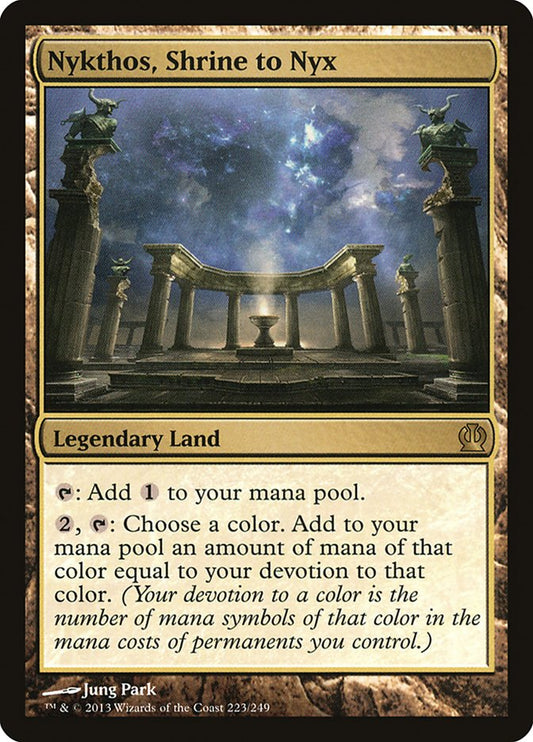 Nykthos, Shrine to Nyx: Theros