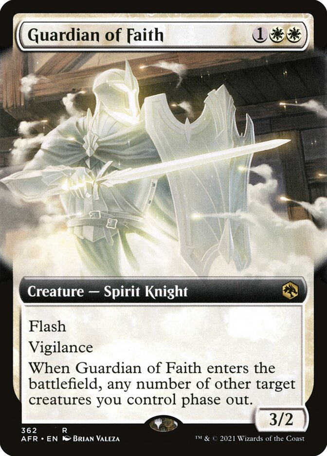 Guardian of Faith (Extended Art) - (Foil): Adventures in the Forgotten Realms