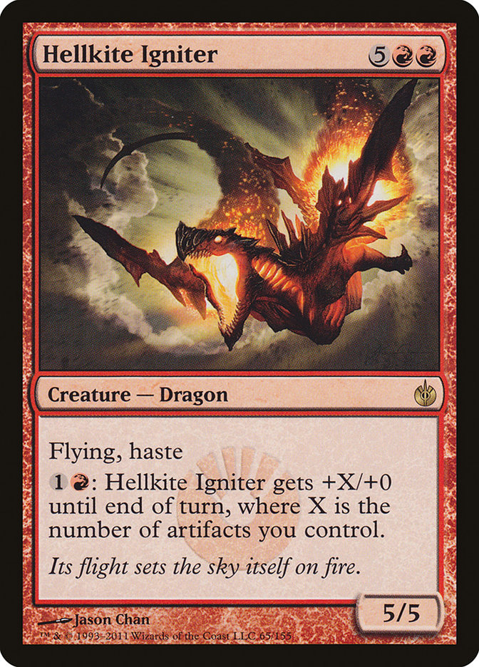 Hellkite Igniter: Mirrodin Besieged