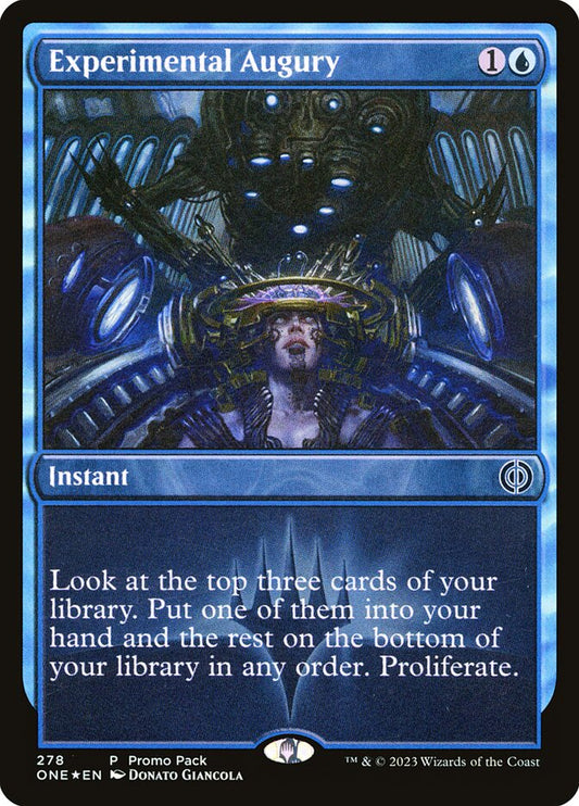 Experimental Augury - (Foil): Phyrexia: All Will Be One