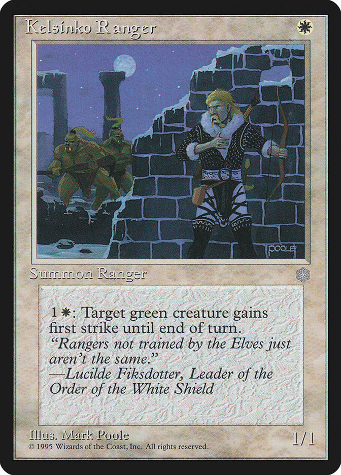 Kelsinko Ranger: Ice Age