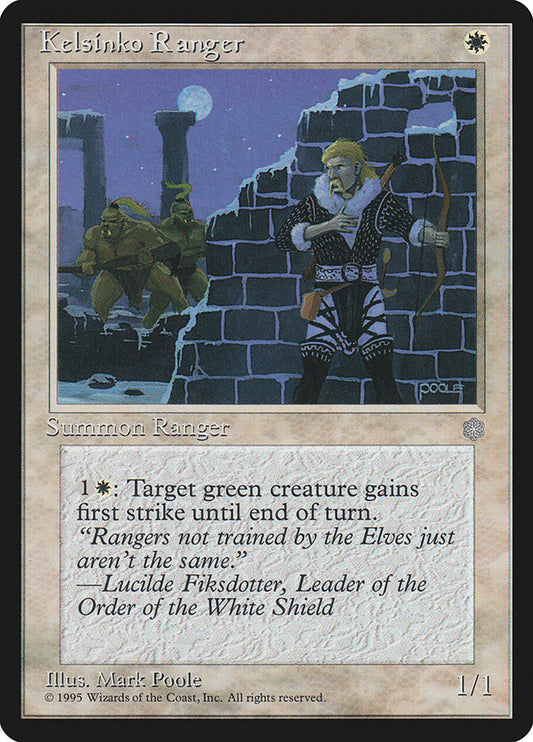 Kelsinko Ranger: Ice Age