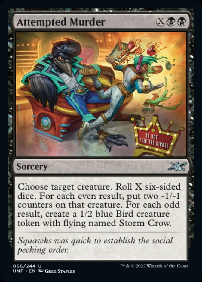 Attempted Murder - (Foil): Unfinity