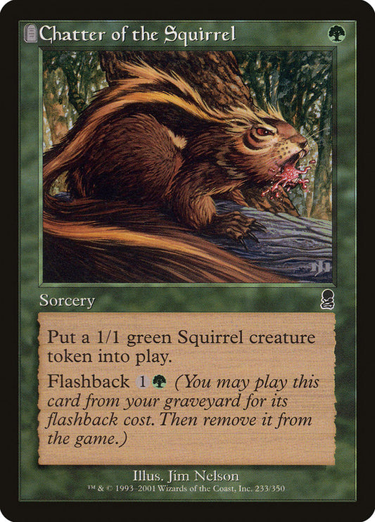 Chatter of the Squirrel: Odyssey
