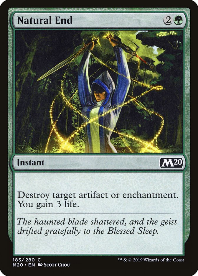 Natural End - (Foil): Core Set 2020