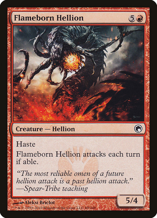 Flameborn Hellion: Scars of Mirrodin